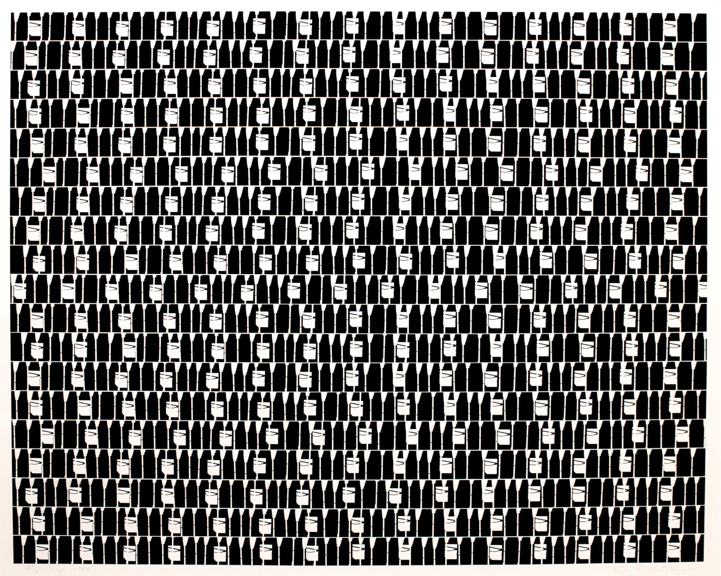 Composites: Rep Rep, 1983 Mounted geltin silver prints