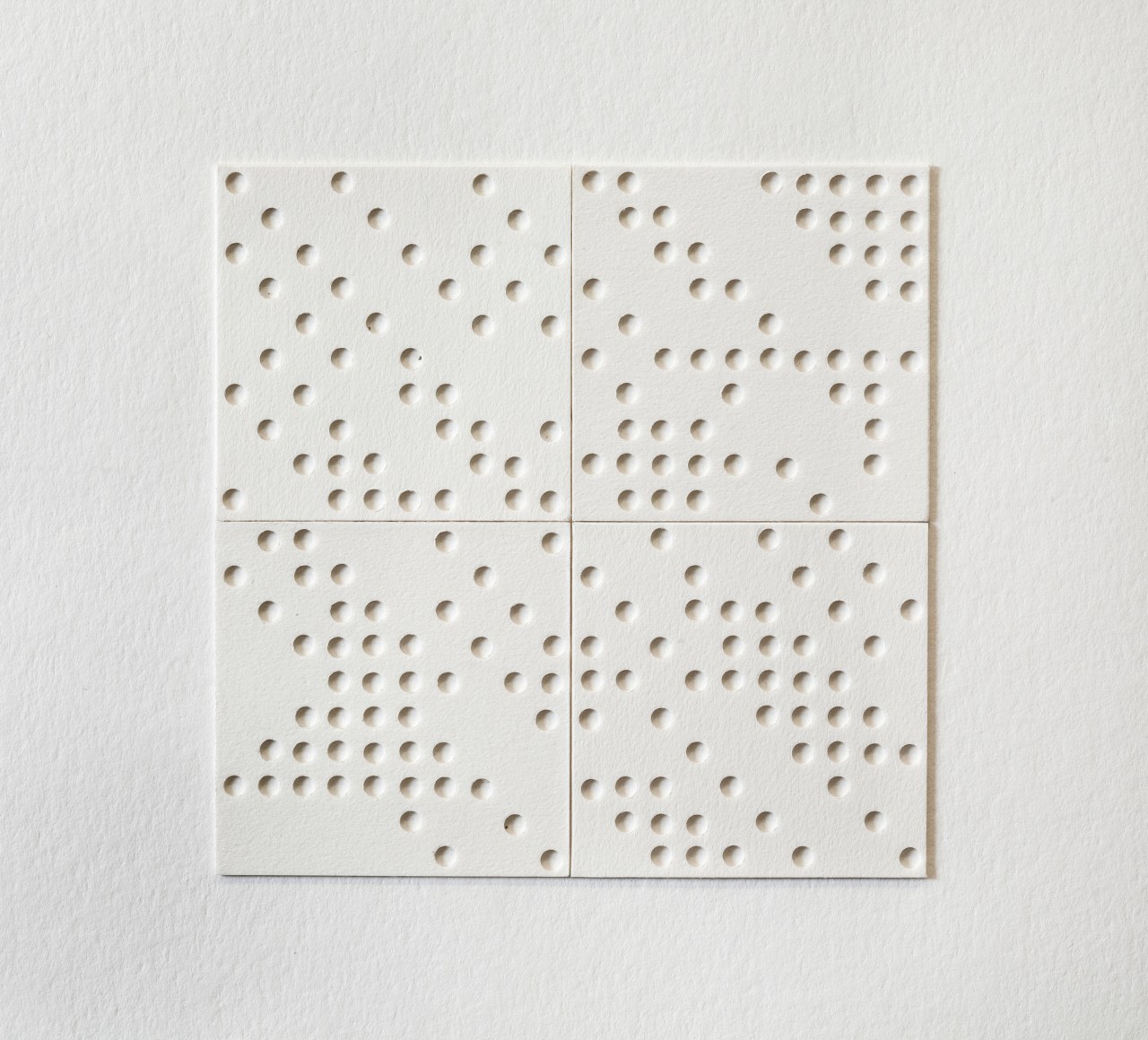 Untitled Hole-Punched Paper, 1974