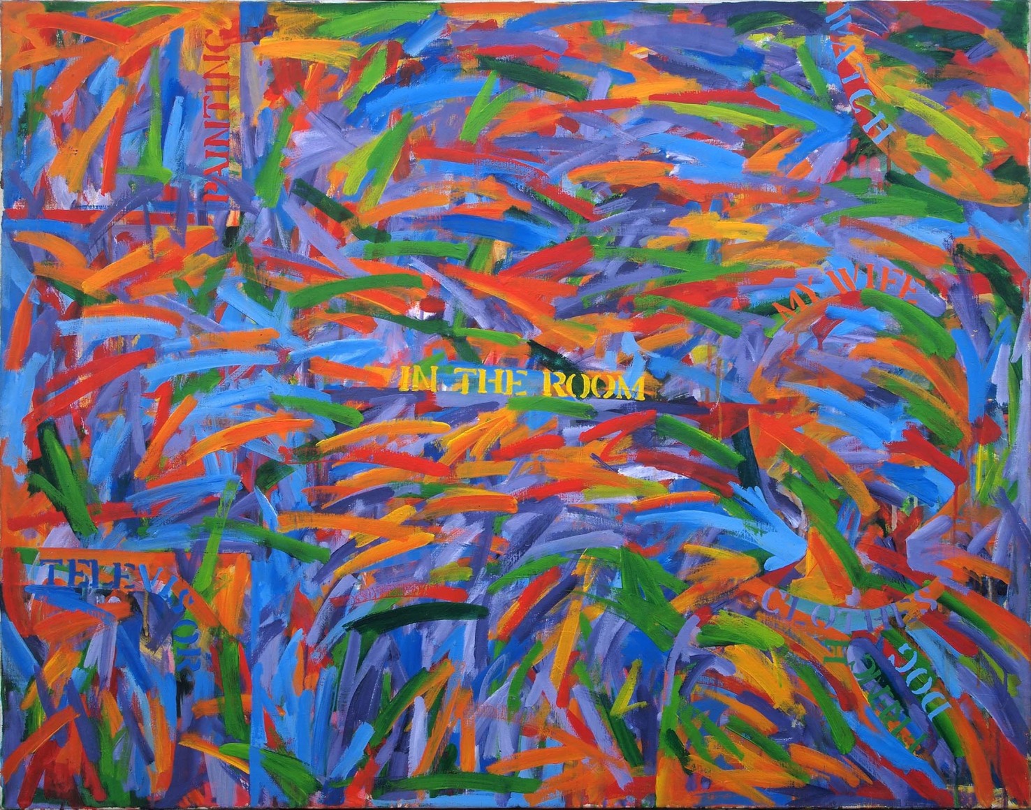 Toshio Shibata, In the Room, 1972, ​Acrylic on canvas