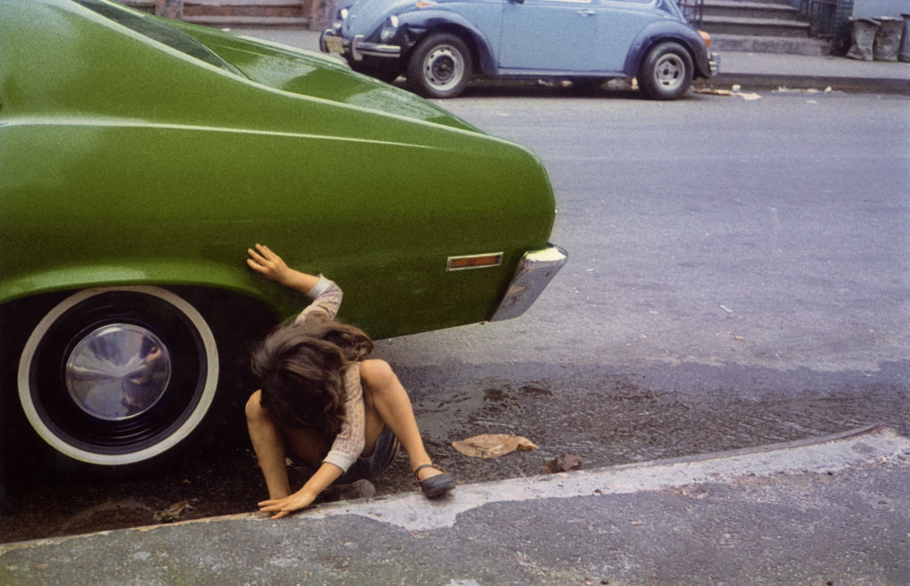 Helen Levitt NYC, 1980 dye transfer print