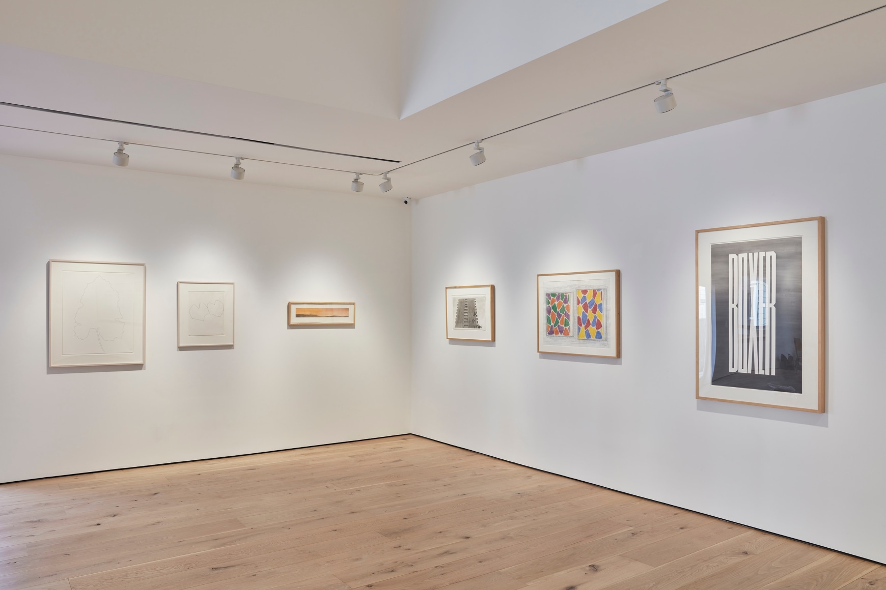 Installation view of &quot;Works on Paper from a Distinguished Private Collection&quot;