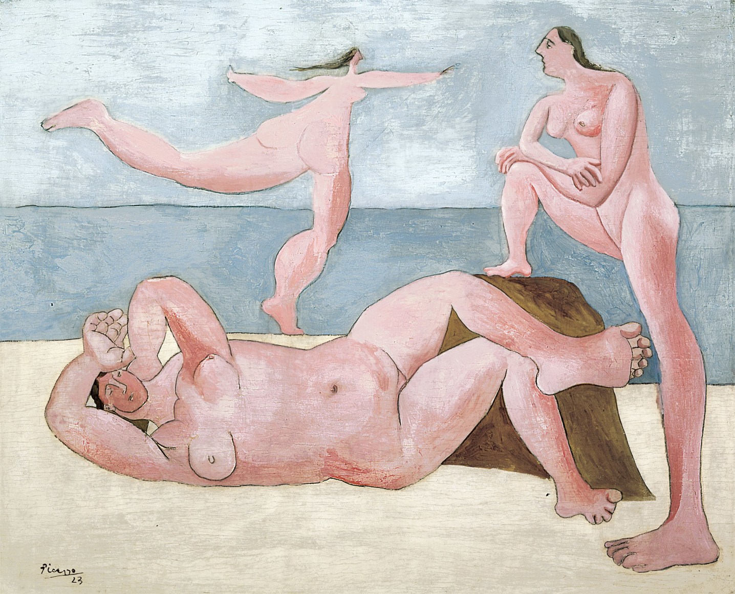 Pablo Picasso, Three Bathers