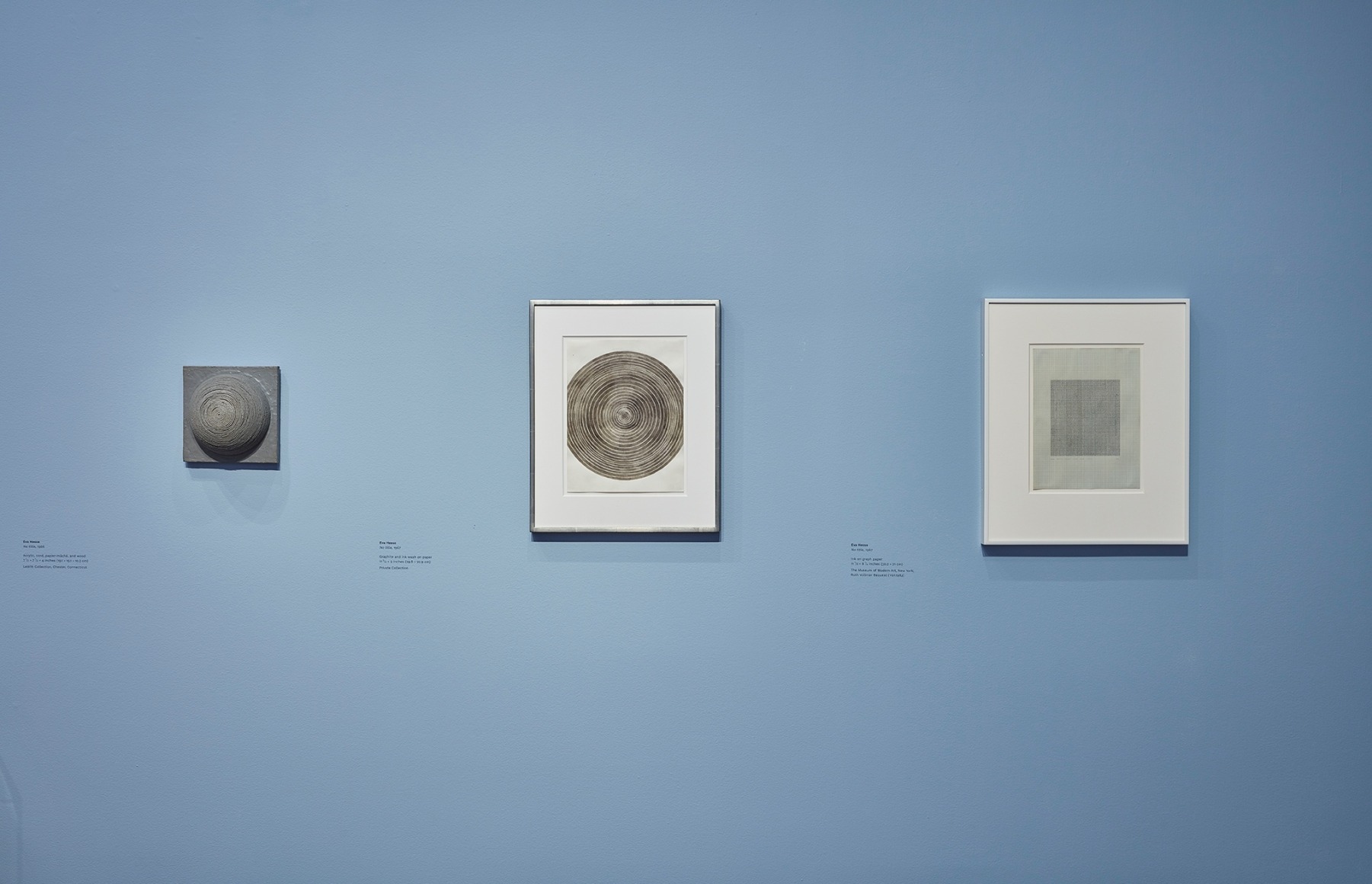 Installation View of Hesse / Wilke