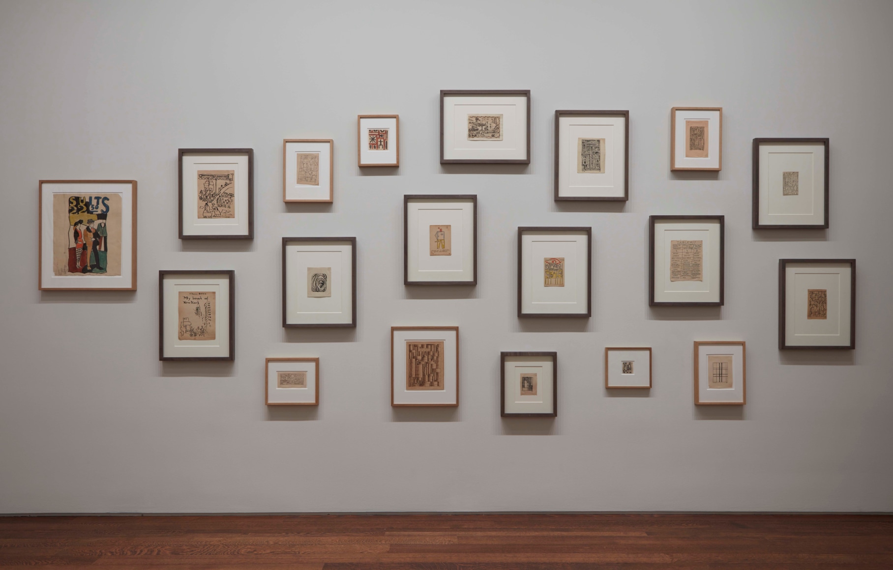 Installation view of The Worlds of Joaquín Torres-García