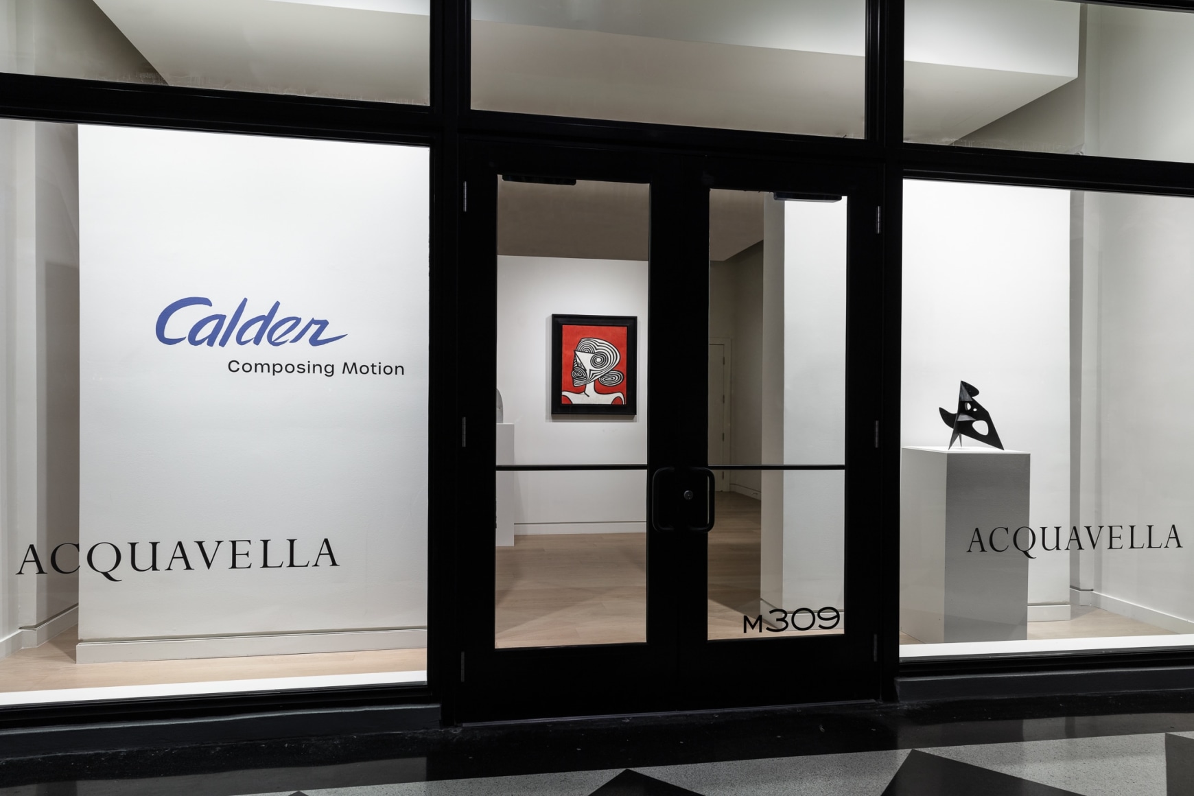 Installation view of Calder: Composing Motion  Photo by Silvia Ros  &copy; 2024 Calder Foundation, New York / Artists Rights Society (ARS), New York