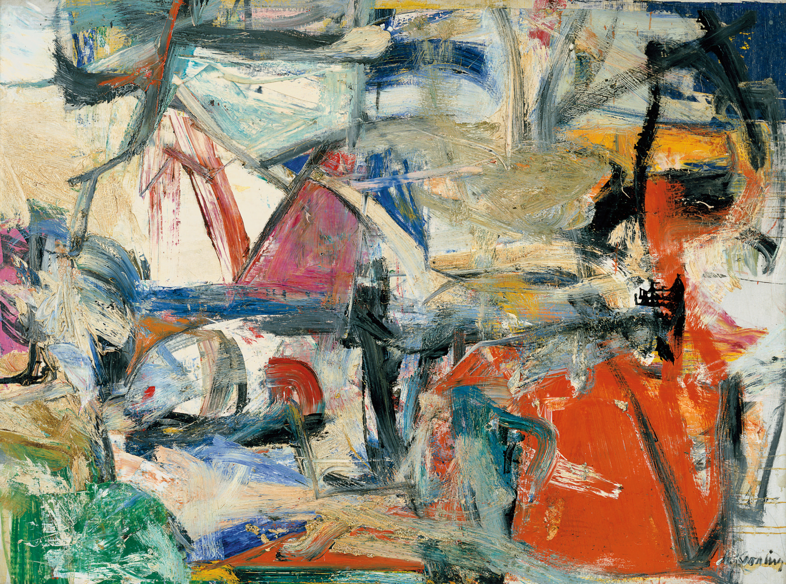 Willem de Kooning, The Time of the Fire