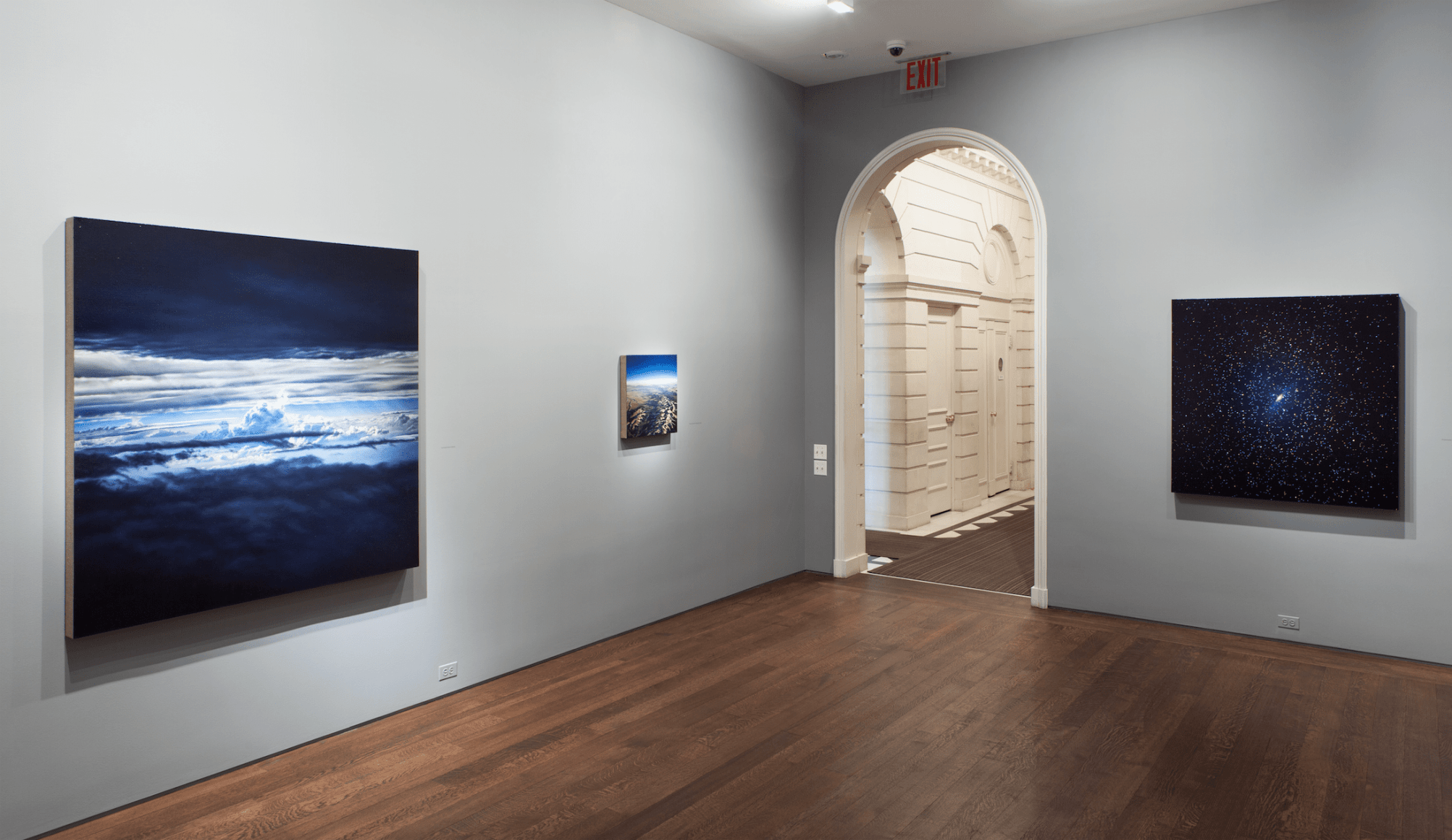 Installation view of Damian Loeb: Sol-d at Acquavella Galleries from February 28 - April 10, 2014.