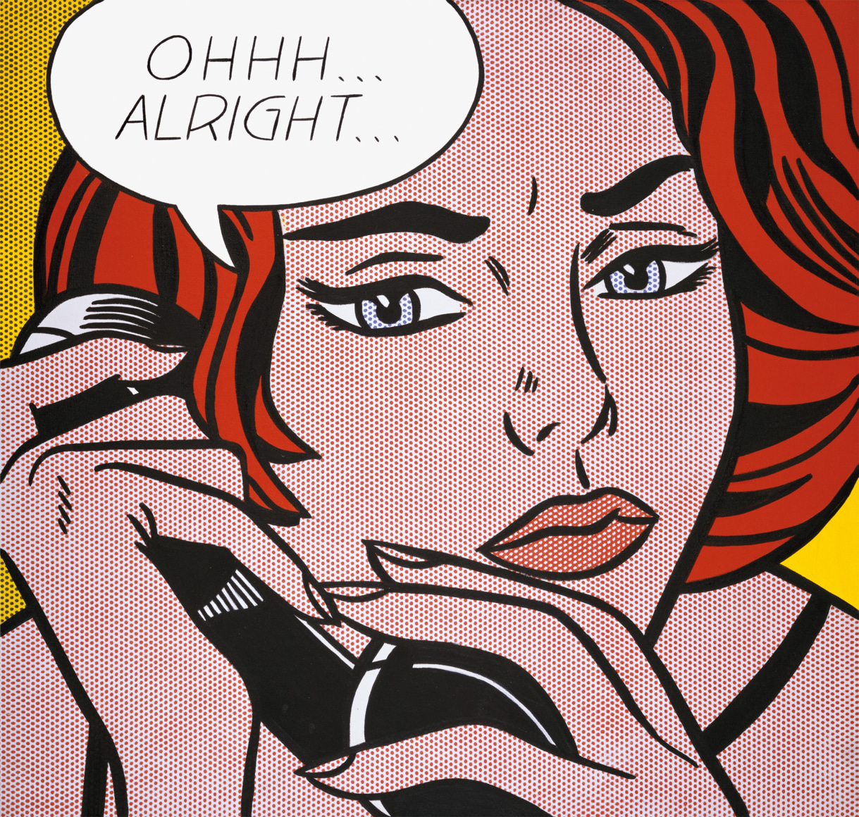 Roy Lichtenstein, Ohhh&hellip;. Alirght&hellip;.