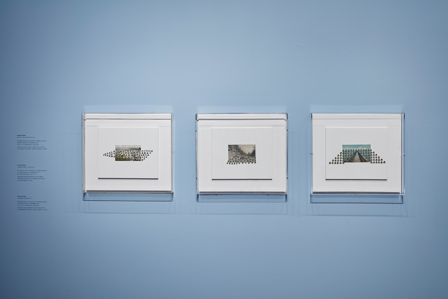 Installation view of Hesse / Wilke