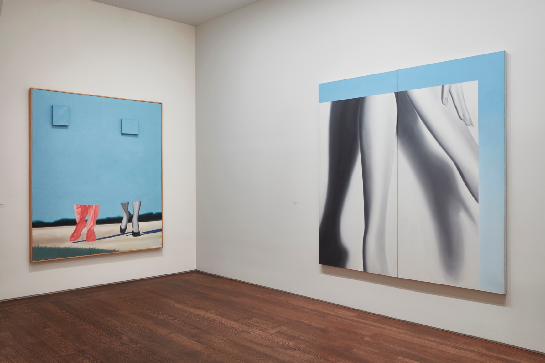 Installation view of James Rosenquist: His American Life at Acquavella Galleries from October 25 - December 7, 2018.