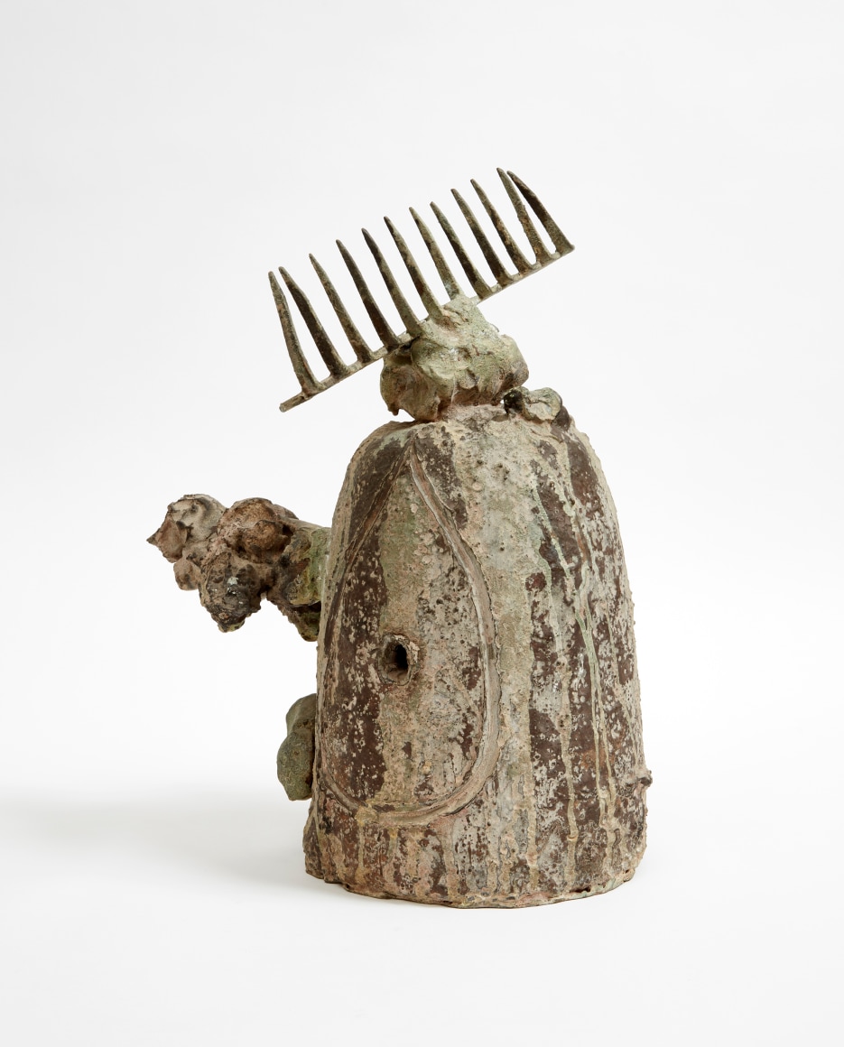 Joan Mir&oacute;, Personnage (T&ecirc;te et oiseau) [Personage (Head and Bird)], 1973