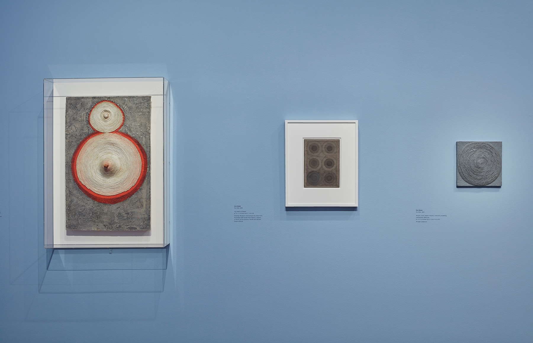 Installation View of Hesse / Wilke