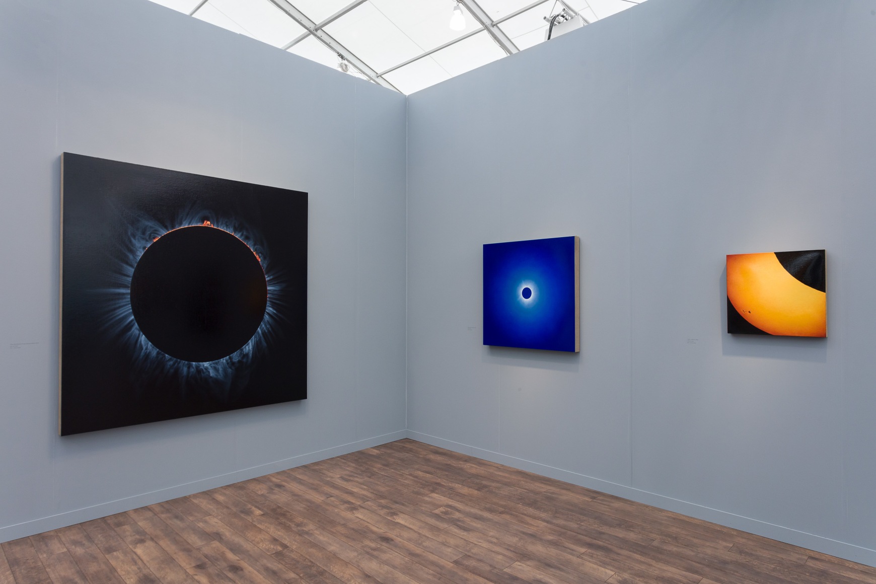 Installation view of Damian Loeb: All Hope is Lost at Frieze New York from May 2-5, 2019.