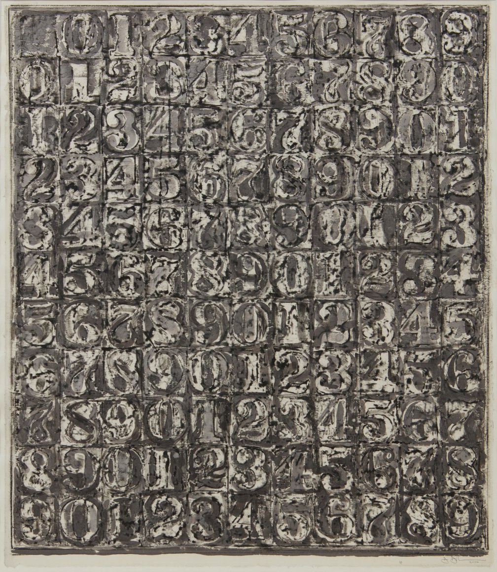 JASPER JOHNS  NUMBERS, 2006