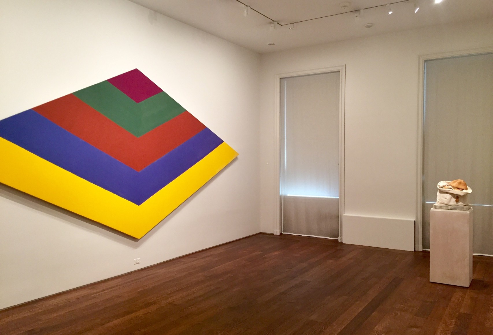 Installation view of Postwar New York: Capital of the Avant-Garde at Acquavella Galleries from July 5 - September 30, 2016.