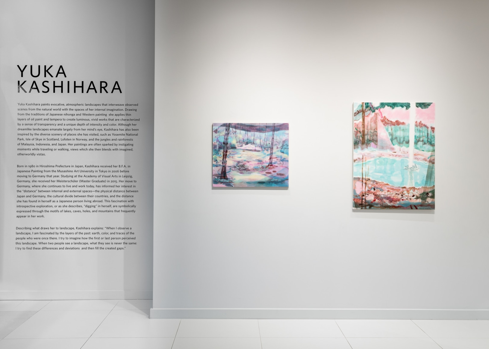 Installation view of&nbsp;Yuka Kashihara&nbsp;on view at Acquavella Palm Beach from June 1- July 15, 2022  Photo by Silvia Ros