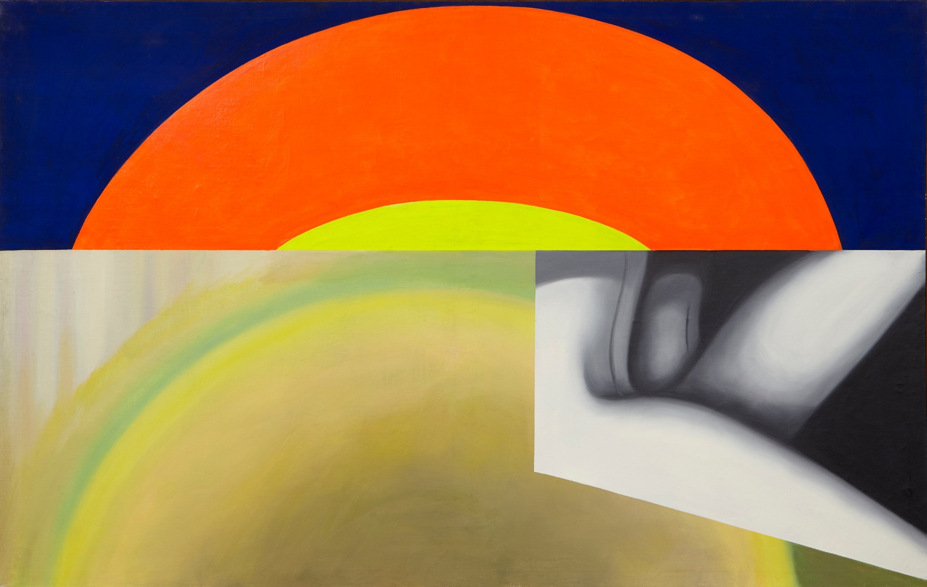 James Rosenquist, Brighter than the Sun, 1961