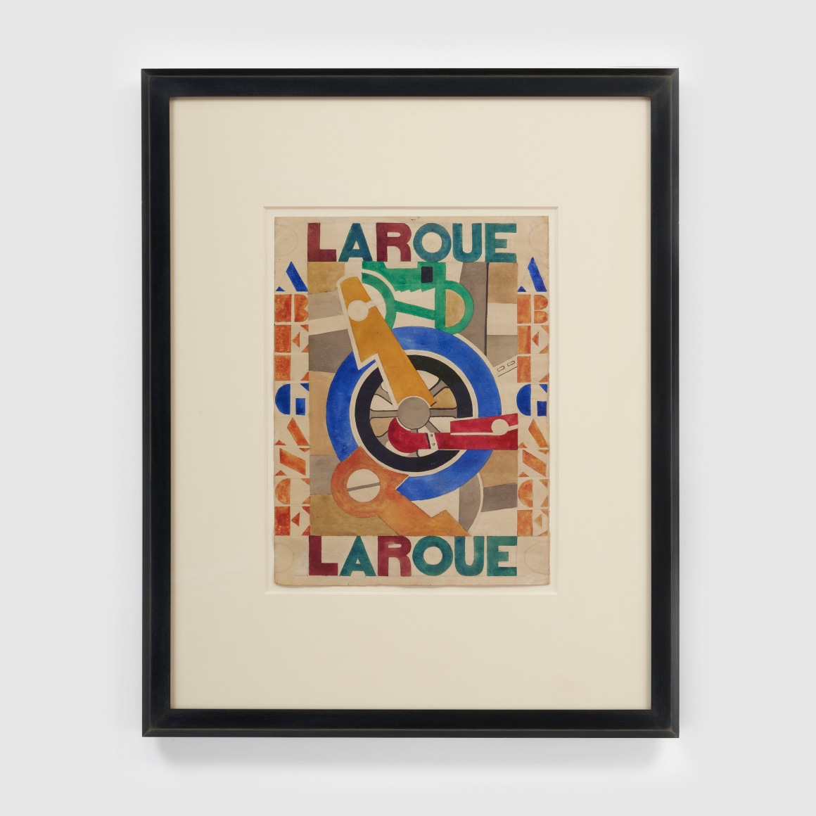 Fernand L&eacute;ger  La Roue (Projet d'affiche pur La Roue D'Abel Gance), 1920