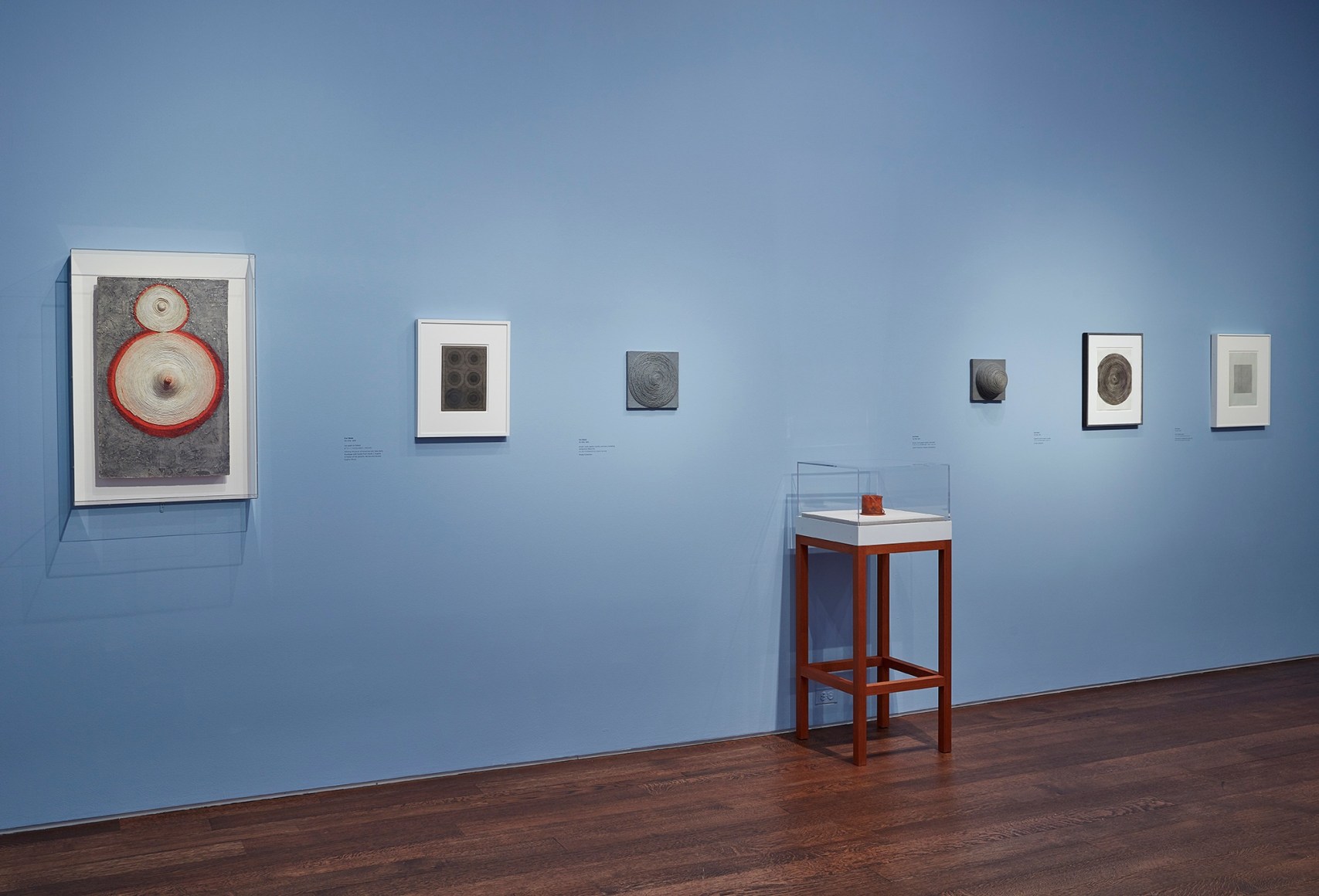 Installation view of Hesse / Wilke