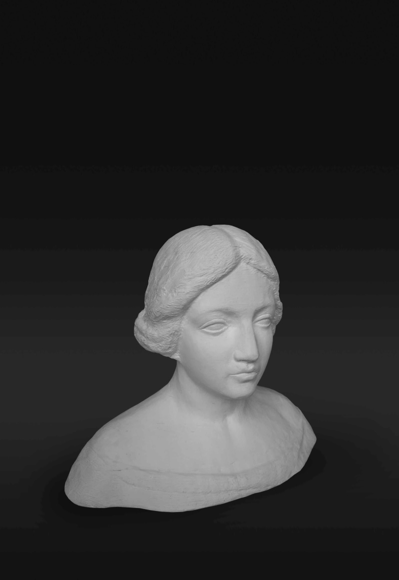 Li_Hongbo_Bust_of_Joan_Paper_23x45x28cm_2018
