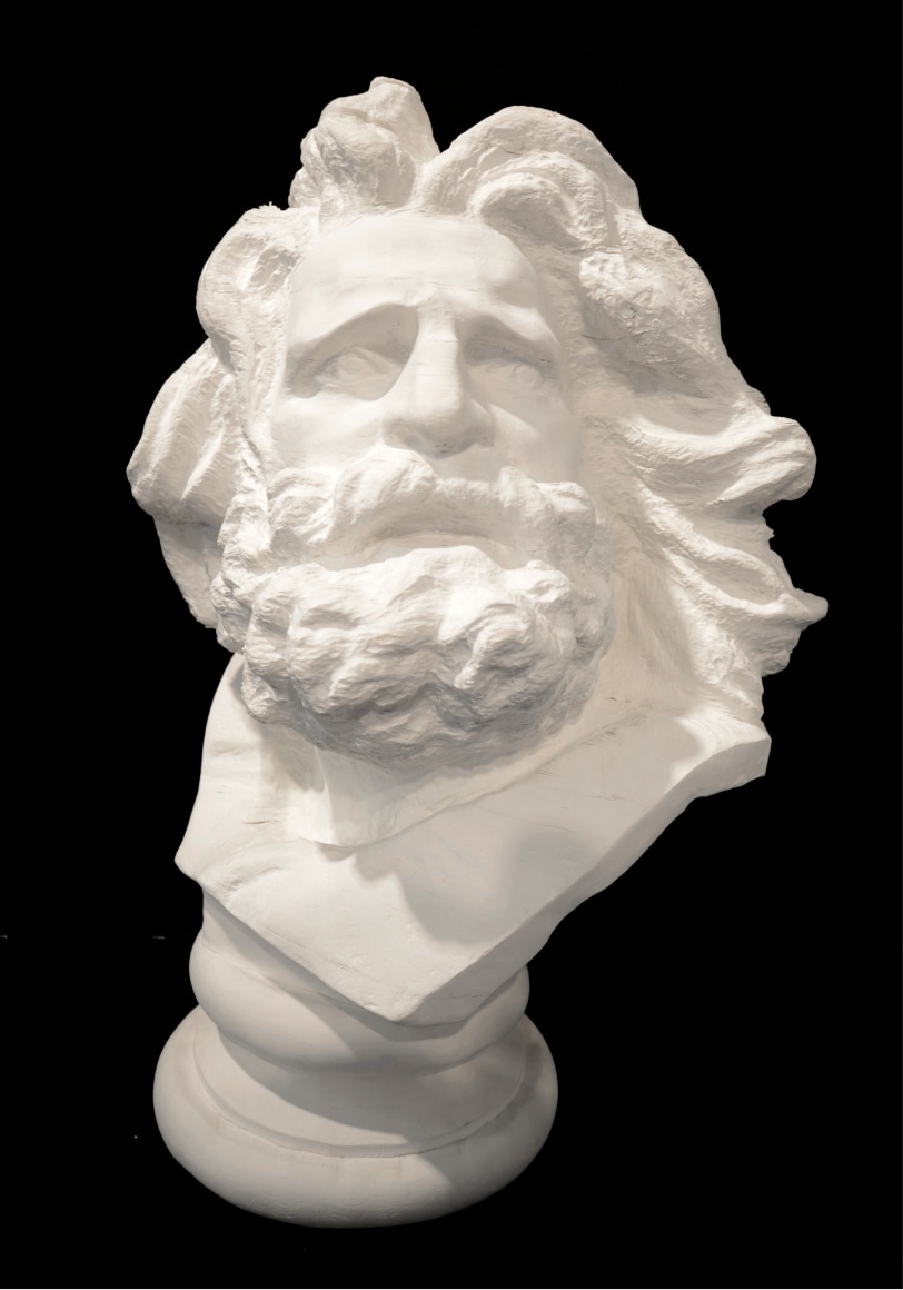 Li_Hongbo_Bust_of_Marseilles_paper_60x36x35cm_2012_1
