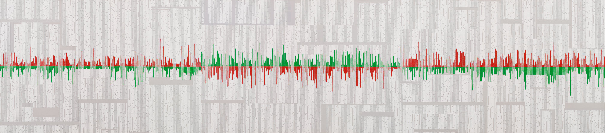 Shen_Fan_Punctuation-Inverted_Image-001_Arylic_on_newspaper_mounted_on_wood_in_three_parts_90x180cm_3pieces_90x60cm_each_2017