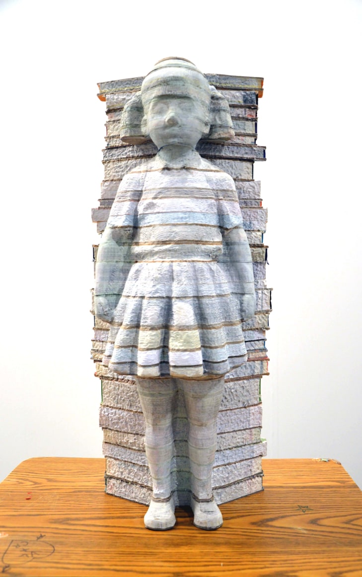 Li_Hongbo_Absorption_No_2_Books_60x29x21cm_2015