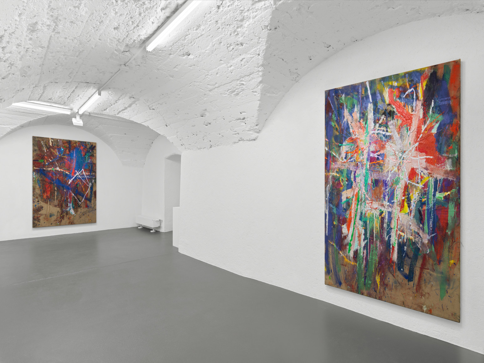 An installation view of Spencer Lewis's exhibition