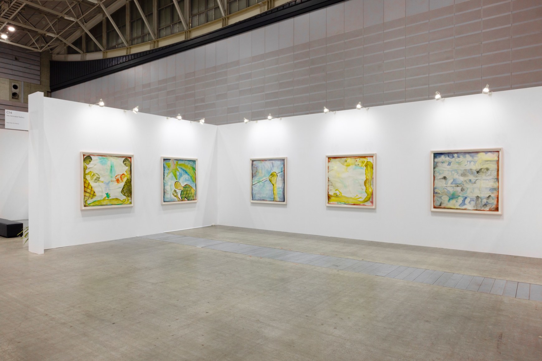 Installation view: Francesco Clemente, Tokyo Gendai, Yokohama, Japan, 2023; Artworks © Francesco Clemente; Photo by Ringo Cheung; Courtesy the artist and Vito Schnabel Gallery