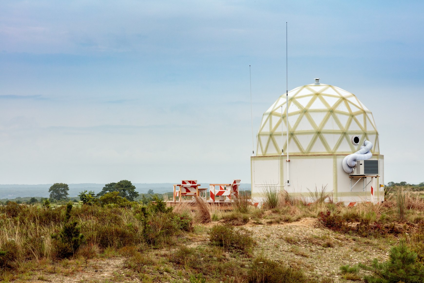 Installation view,&nbsp;Tom Sachs,&nbsp;Building #3,&nbsp;2018