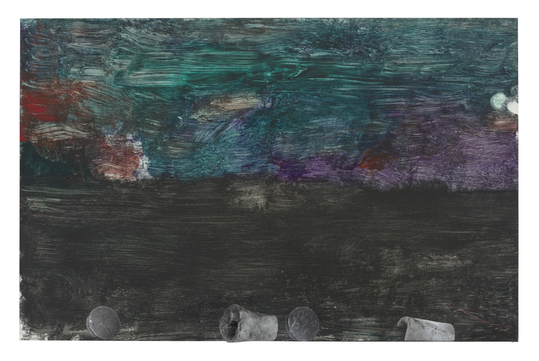 DRFTRS (6348), 2017, Collage, paint, and glue on paper