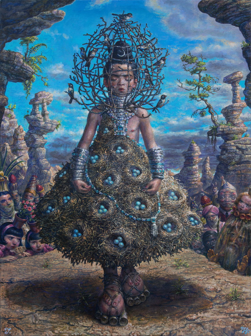 Thomas Woodruff Fashion Plate 1, 2018