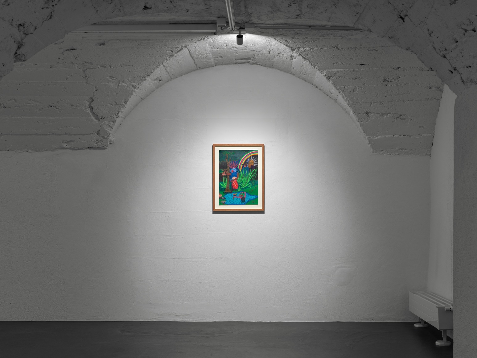 Installation view of Jordy Kerwick: So Many Sheep, So Few Wolves, Vito Schnabel Gallery, St. Moritz, July 18 – September 3, 2023; Artworks © Jordy Kerwick; Photo by Stefan Altenburger; Courtesy the artist and Vito Schnabel Gallery