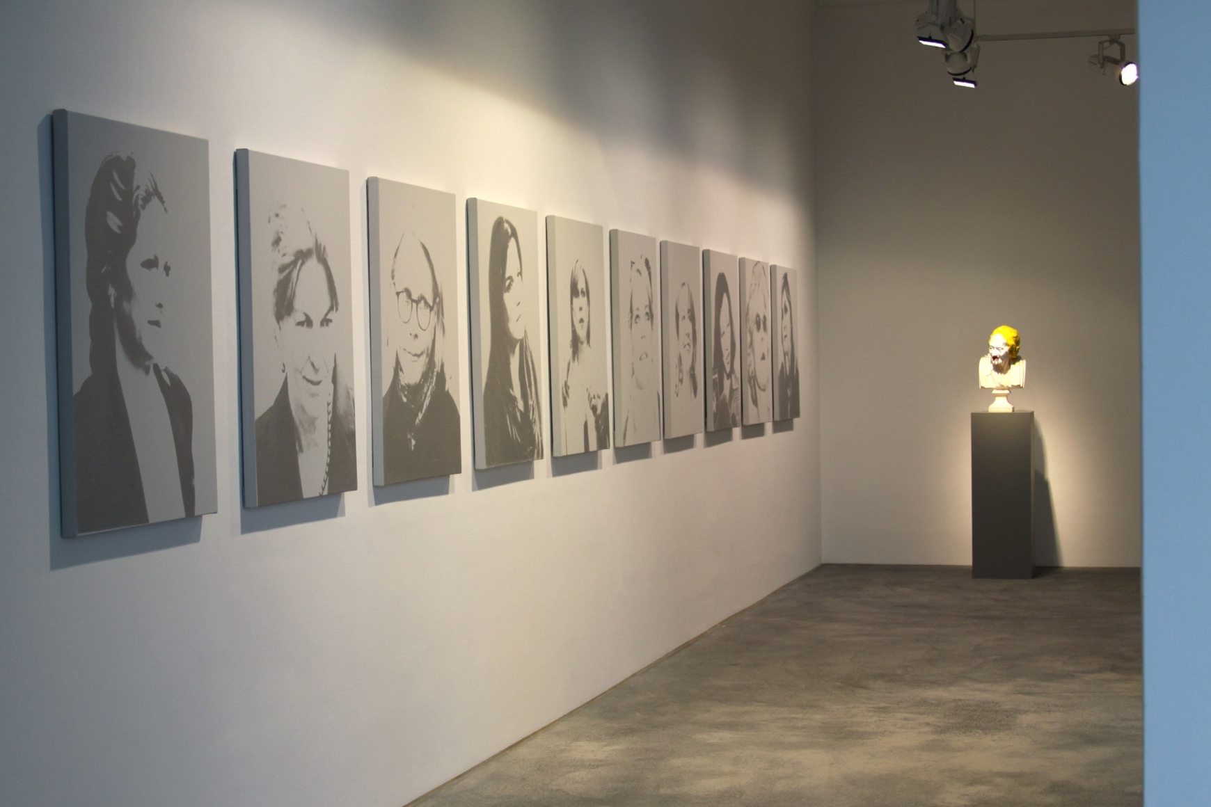 Installation view, The Bruce High Quality Foundation,&nbsp;The Retrospective: 2001-2010,&nbsp;​Galerie Bruno Bischofberger, Zurich, 2010