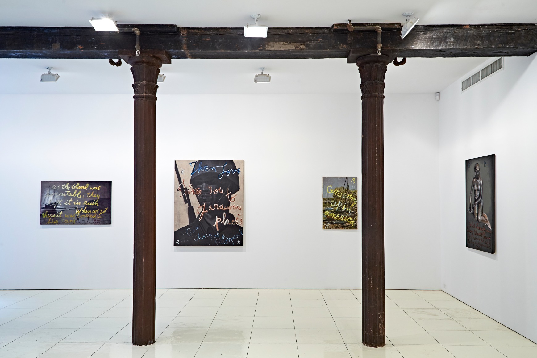 Rene Ricard @ 43 Clarkson - Installation