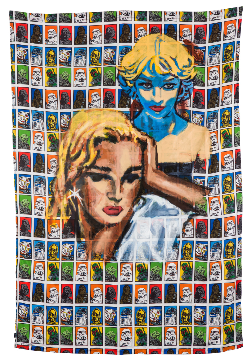 Walter Robinson, Champagne Run, 2017