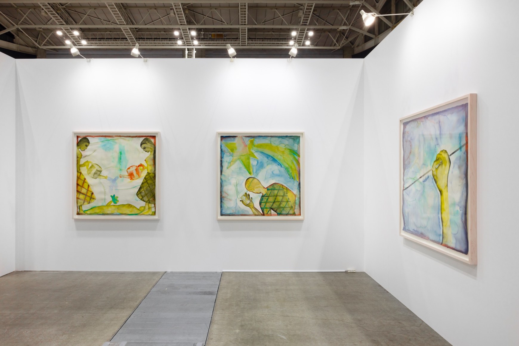 Installation view: Francesco Clemente, Tokyo Gendai, Yokohama, Japan, 2023; Artworks © Francesco Clemente; Photo by Ringo Cheung; Courtesy the artist and Vito Schnabel Gallery