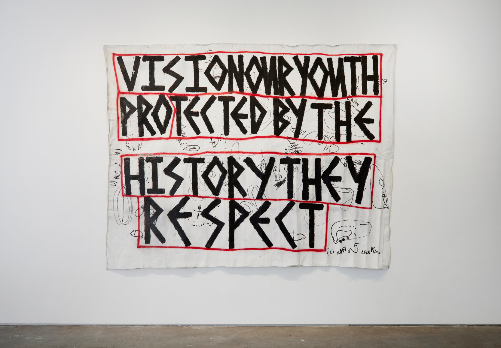 Installation view,&nbsp;Lance De Los Reyes: 1-20-22, Vito Schnabel Gallery, New York, NY, 2022; Artworks &copy; Lance De Los Reyes; Photo by Argenis Apolinario; Courtesy the estate of Lance De Los Reyes and Vito Schnabel Gallery