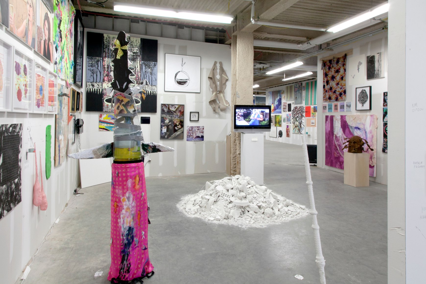 Installation view, The Bruce High Quality Foundation,&nbsp;The Last Brucennial,&nbsp;New York,&nbsp;2014