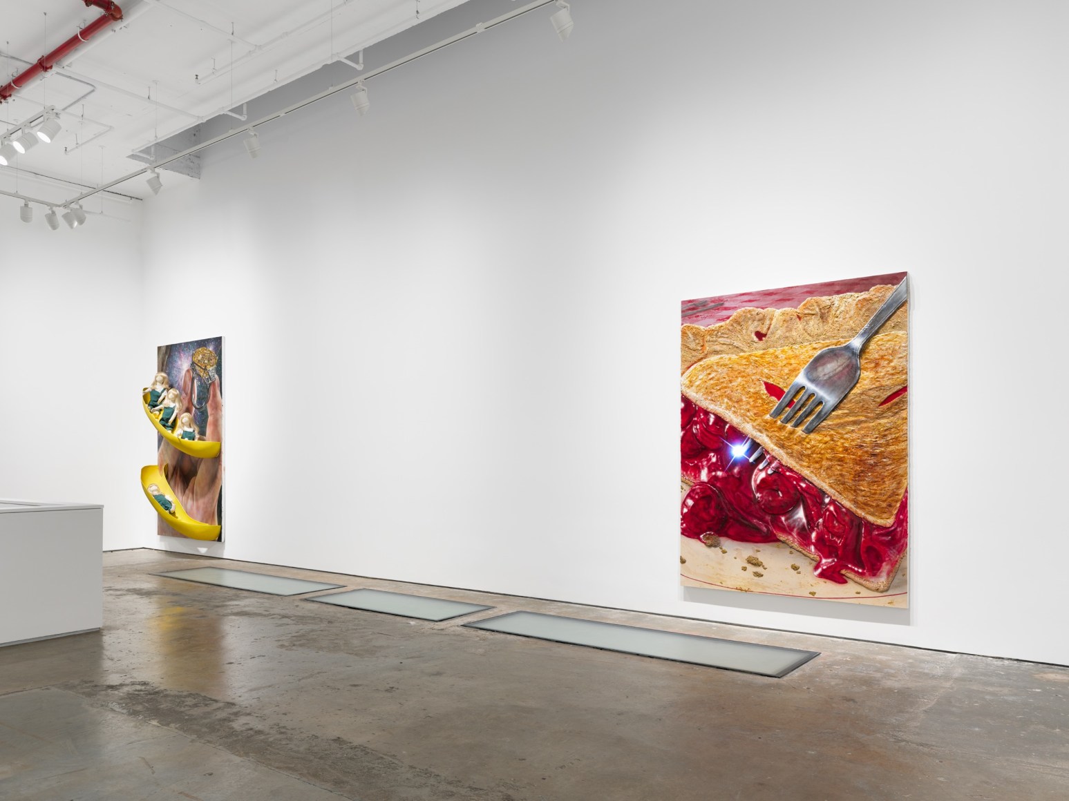 Installation view: Trey Abdella, Under the Skin, Vito Schnabel Gallery, New York, NY, 2023; Artwork © Trey Abdella; Photo by Shark Senesac; Courtesy the artist and Vito Schnabel Gallery