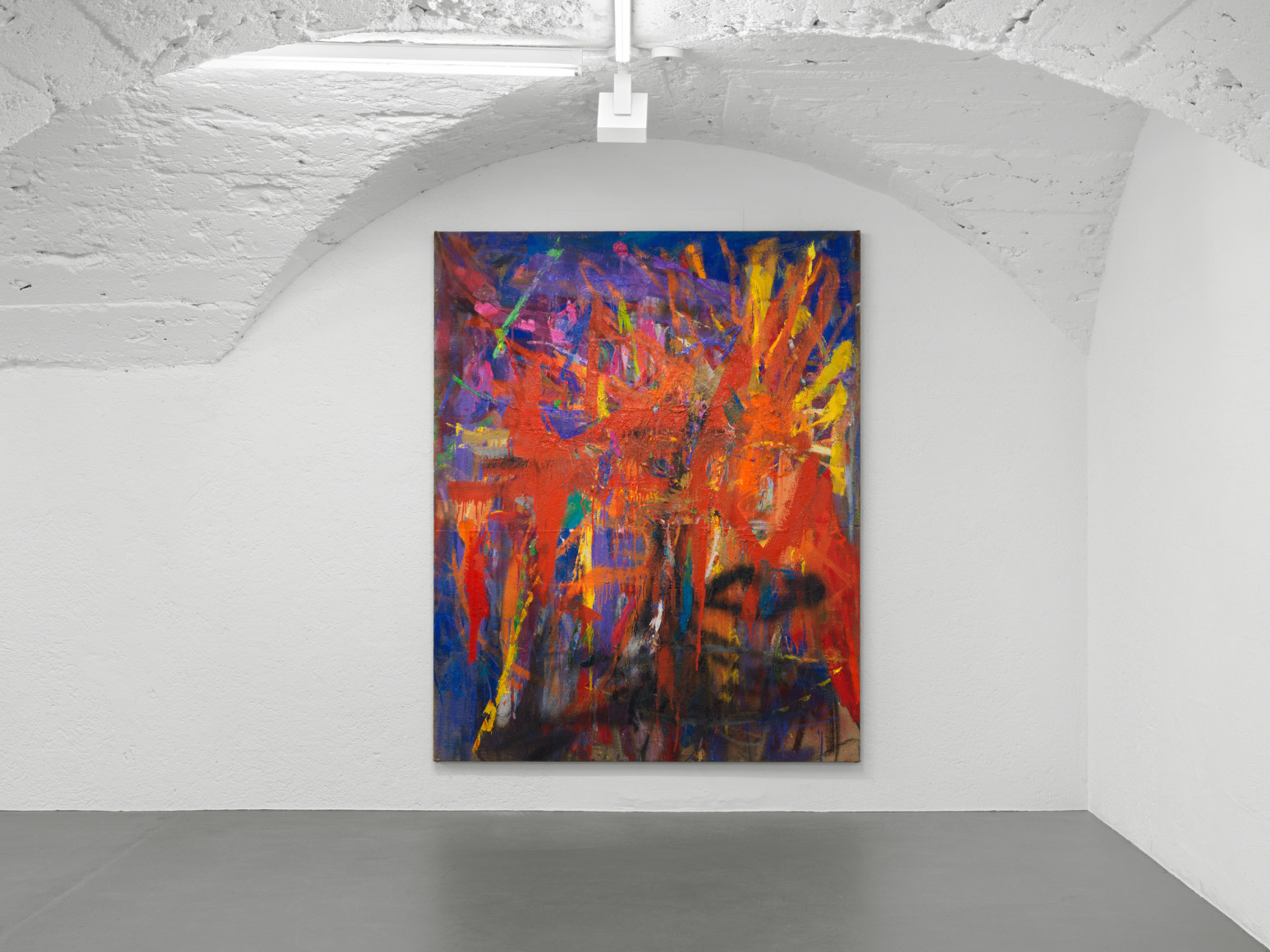 An installation view of Spencer Lewis's exhibition