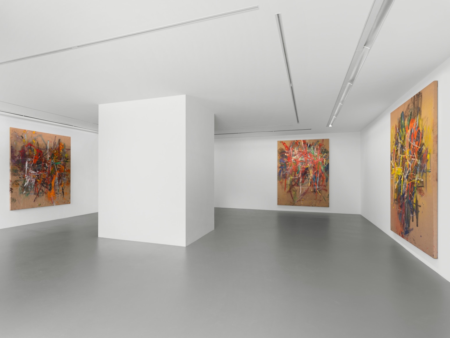 An installation view of Spencer Lewis's exhibition
