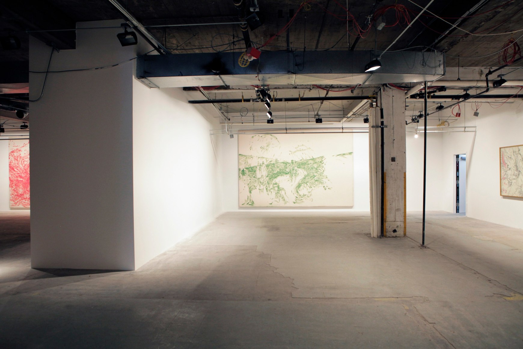 Installation view, Laurie Anderson, Boat, Vito Schnabel, New York, 2012