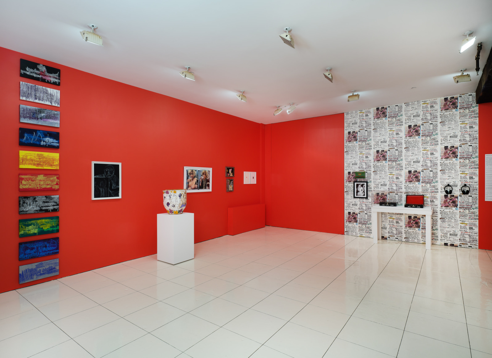 Installation view of Brigid Berlin: The Heaviest, curated by Alison M. Gingeras; Photo by Argenis Apolinario; Courtesy Vito Schnabel Gallery