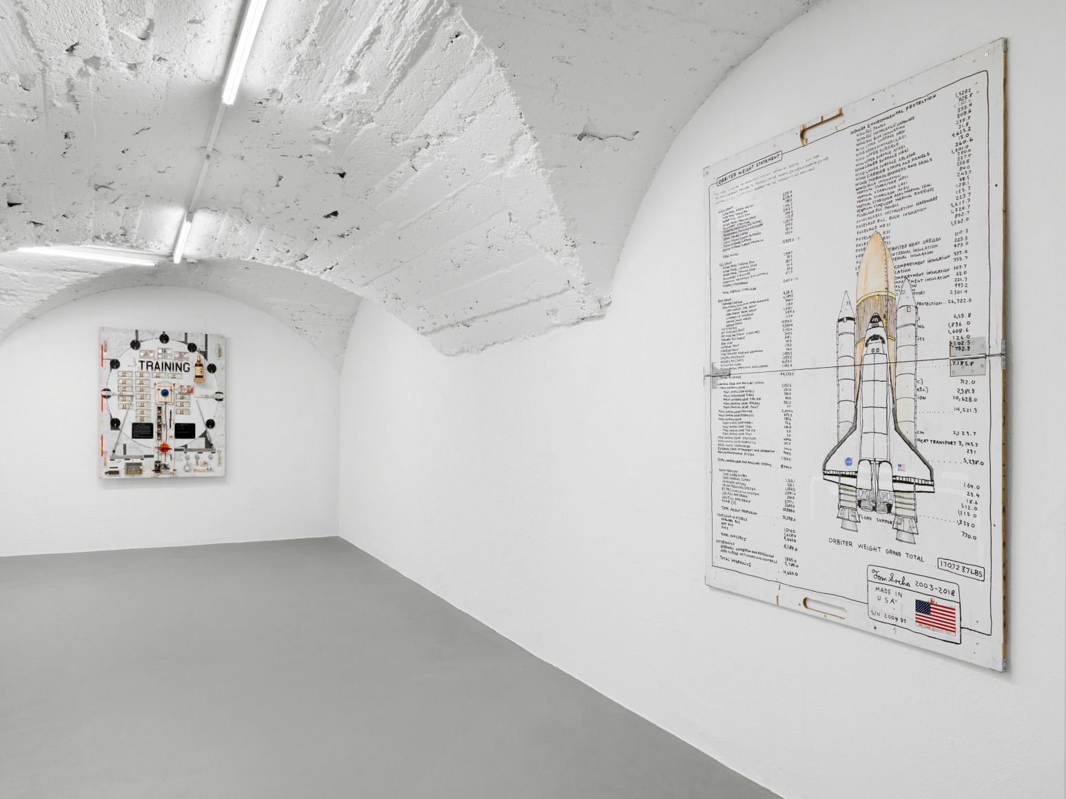 Installation view: Tom Sachs,&nbsp;The Pack,&nbsp;Vito Schnabel Gallery, St. Moritz, 2018-2019, &copy; Tom Sachs; Photos by Stefan Altenburger; Courtesy Tom Sachs Studio and Vito Schnabel Gallery