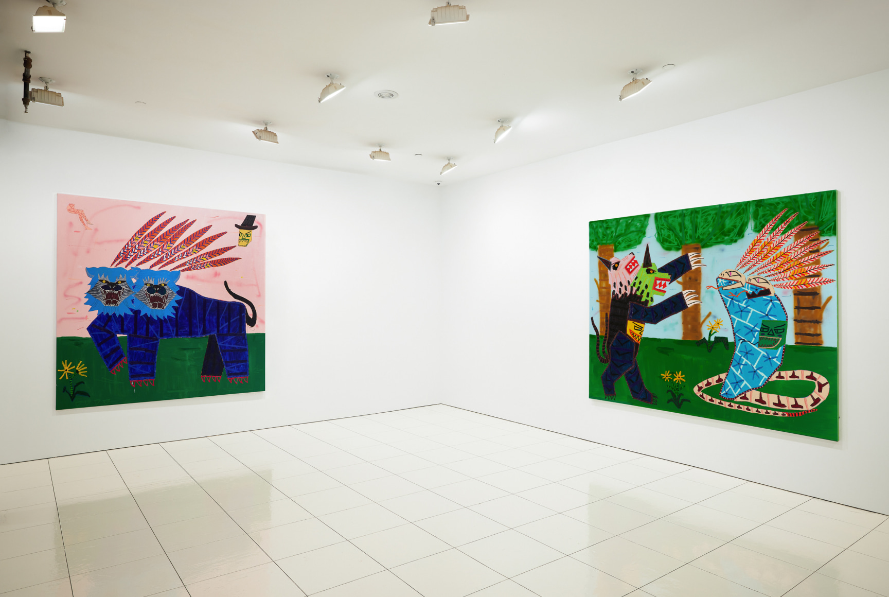 Installation view,&nbsp;Jordan Kerwick: Things we talk about, things we see,&nbsp;Vito Schnabel Gallery, New York, NY, 2021; Artworks &copy; Jordan Kerwick;&nbsp;Photo by Argenis Apolinario; Courtesy the artist&nbsp;and Vito Schnabel Gallery