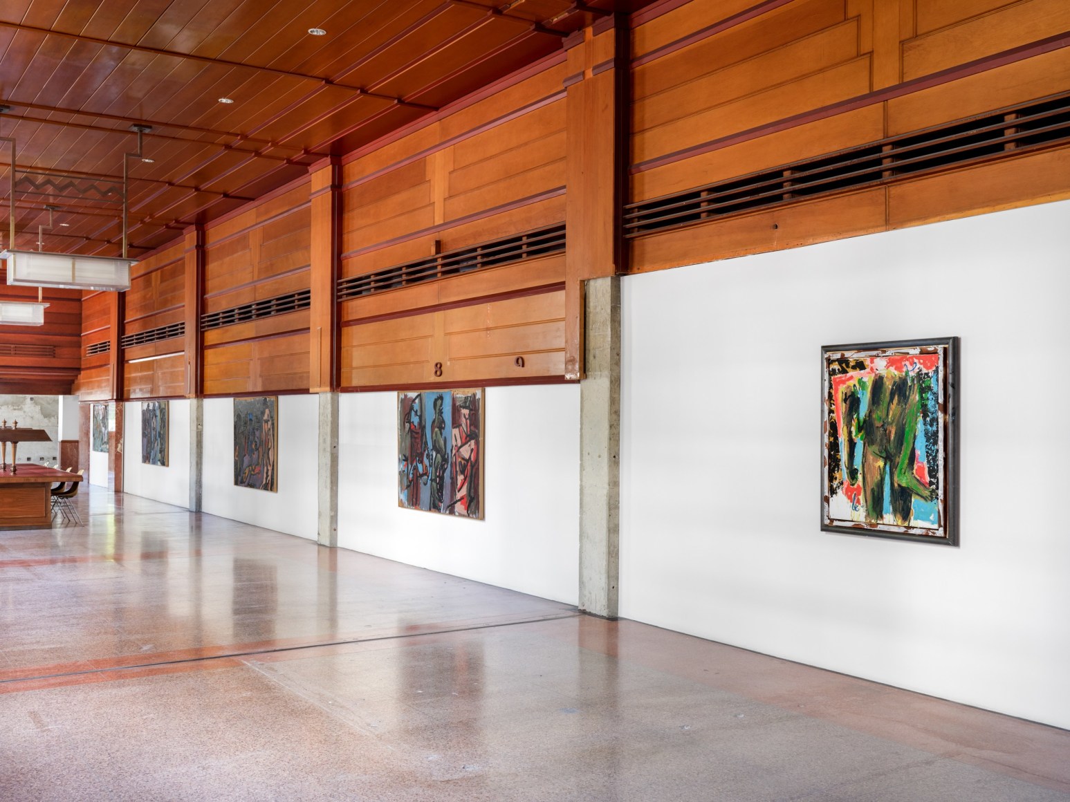 Installation view, Markus L&uuml;pertz: Markus the Painter or the Ratio of the Impossible, Vito Schnabel Gallery, Old Santa Monica Post Office, CA, 2023; Artworks &copy; Artists Rights Society (ARS), New York / VG Bild-Kunst, Bonn; Photo by Elon Schoenholz; Courtesy the artist and Vito Schnabel Gallery