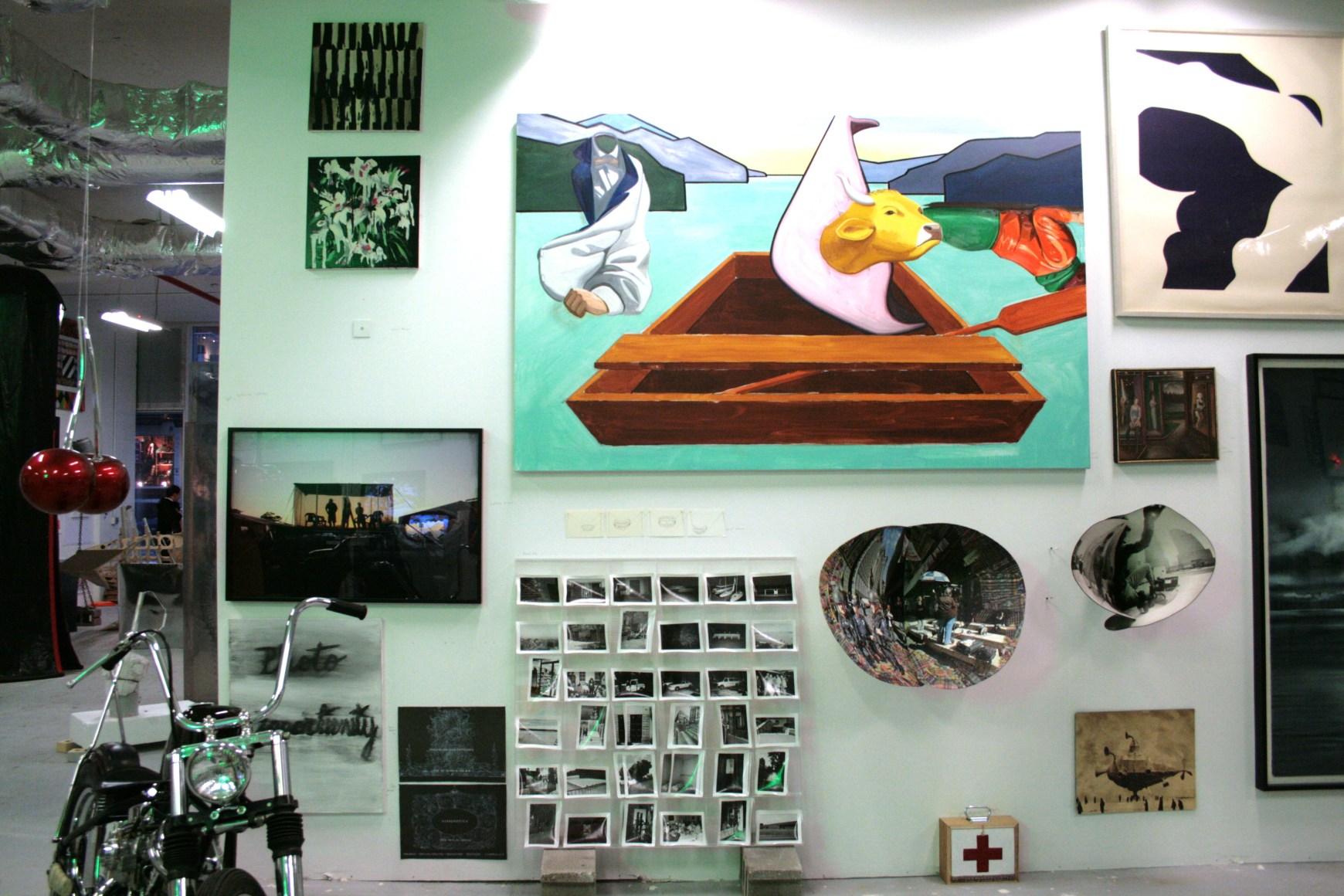 Installation view, The Bruce High Quality Foundation, Brucennial: 2010, New York, 2010