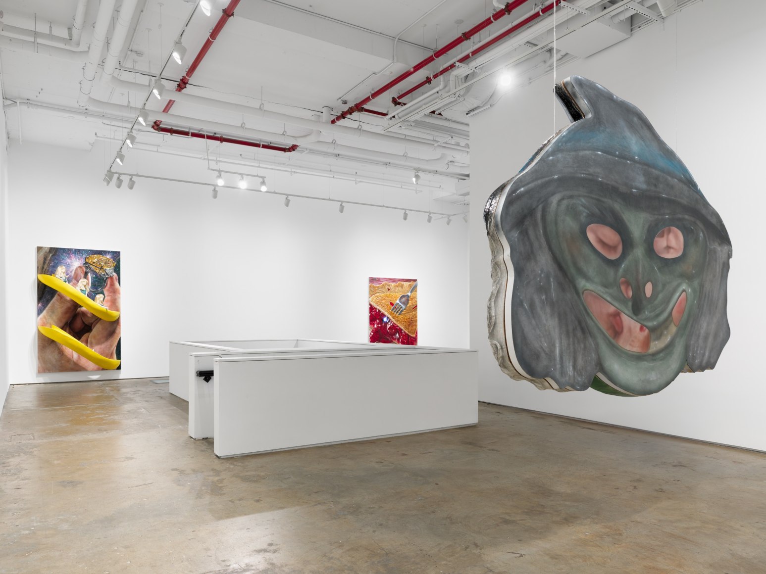 Installation view: Trey Abdella, Under the Skin, Vito Schnabel Gallery, New York, NY, 2023; Artwork © Trey Abdella; Photo by Shark Senesac; Courtesy the artist and Vito Schnabel Gallery