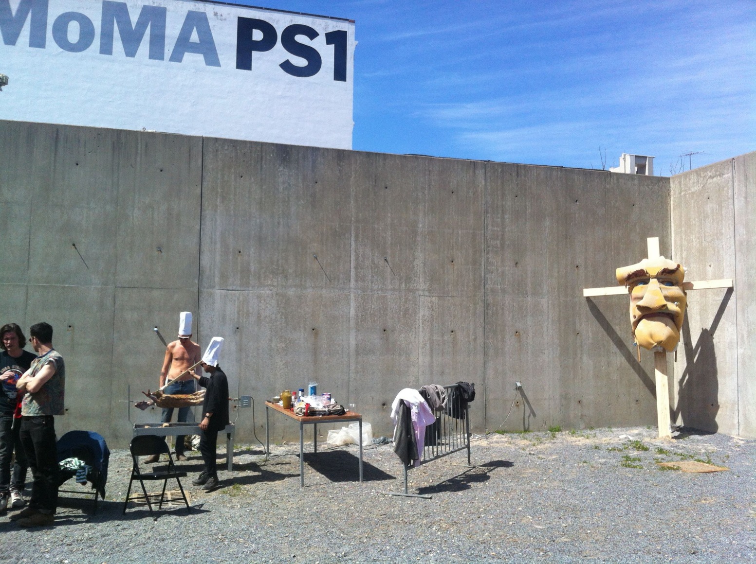 Installation view, The Bruce High Quality Foundation, Bruceforma, MoMA PS1, Queens, 2012